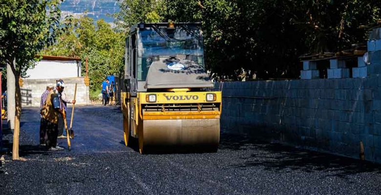 GENÇOSMAN MAHALLESİNDE ASFALT ÇALIŞMASI