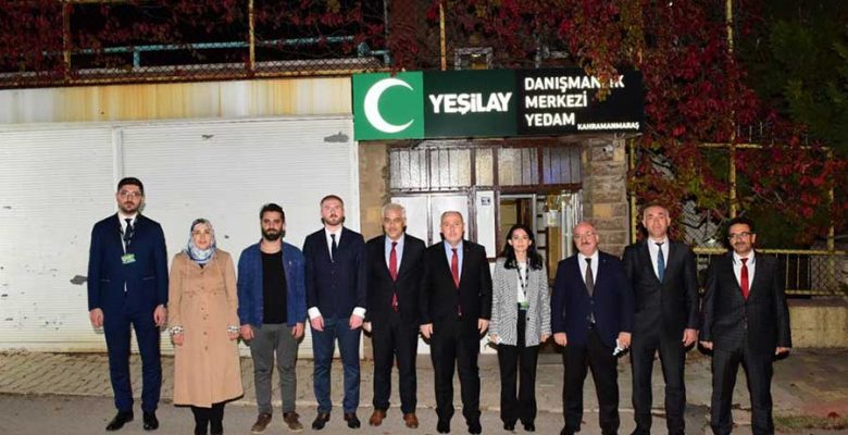 Kahramanmaraş İl Yeşilay Danışmanlık Merkezi’nin açılışı Cumhurbaşkanı Erdoğan tarafından gerçekleştirildi.