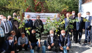 ANDIRIN’DA CEVİZ FİDANI DAĞITIM TÖRENİ DÜZENLENDİ