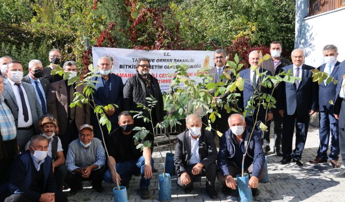 ANDIRIN’DA CEVİZ FİDANI DAĞITIM TÖRENİ DÜZENLENDİ