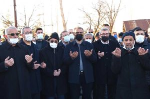 Büyükşehir Belediye Başkanı Hayrettin Güngör, Göksun Değirmendere Belediye Başkanlığı görevinde