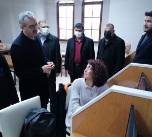 Göksun’da devam eden çalışmaları inceleyen Büyükşehir Belediye Başkanı Hayrettin Güngör,