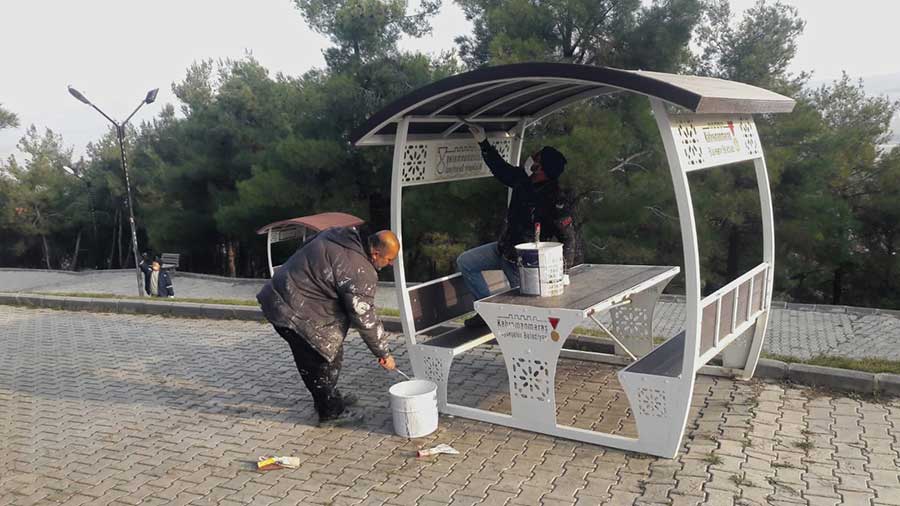 Büyükşehir Belediyesi, vatandaşların ortak kullanım alanlarından park ve mesire yerlerinde