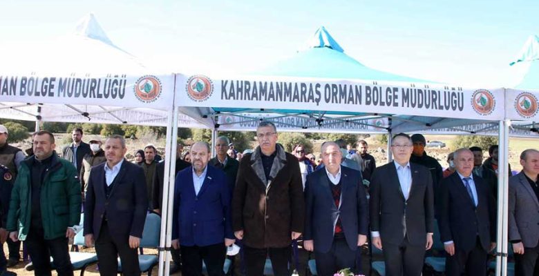 Güvenç’in kurduğu güçlü iletişim, 30 bin fidan olarak Kahramanmaraş’a nefes oldu