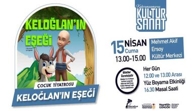 ‘Keloğlan’ın Eşeği’ Miniklerle Buluşacak