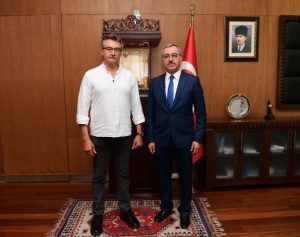 Büyükşehir Belediye Başkanı Hayrettin Güngör, çeşitli ziyaretlerde bulunmak için şehre