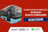 Büyükşehir Otobüsleri Bayramda Ücretsiz