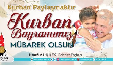 Başkan Mahçiçek; Kurban Paylaşmaktır