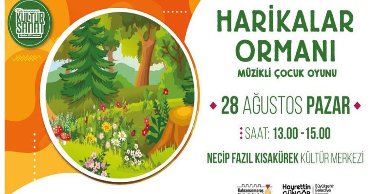 “Harikalar Ormanı” Minikleri Bekliyor