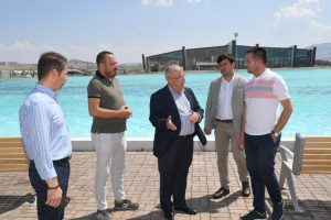 Onikişubat Belediye Başkanı Hanefi Mahçiçek, Tacikistan Cumhuriyeti Büyükelçiliği’nden Ticaret Müsteşarı