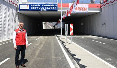 Tevfik Kadıoğlu Köprülü Kavşağı Trafiğe Açılıyor