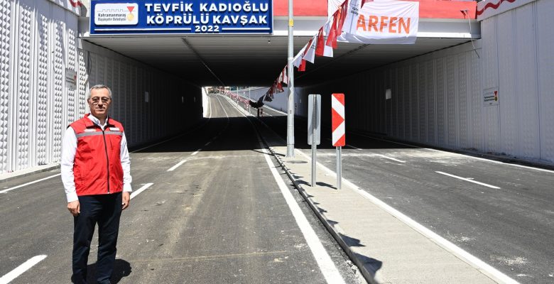 Tevfik Kadıoğlu Köprülü Kavşağı Trafiğe Açılıyor