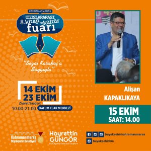 Büyükşehir Belediyesi tarafından düzenlenen 8. Uluslararası Kitap ve Kültür Fuarı’nda