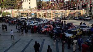 Kahramanmaraş Büyükşehir Belediyesi ev sahipliğinde 25 şehirden 44 araç ve