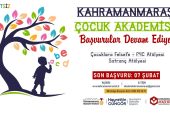 Büyükşehir’in Çocuk Akademisi’nde Kayıtlar Devam Ediyor