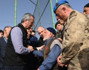 İncelemelerde bulunmak üzere Kahramanmaraş’a gelen KKTC Cumhurbaşkanı Ersin Tatar, “Kıbrıs