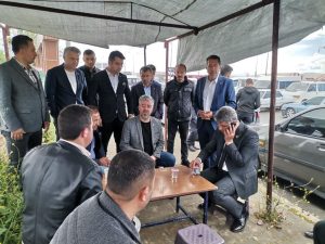 Kahramanmaraş-Kayseri karayolu üzerinde yer alan Galericiler Sitesi’ni ziyaret eden yeniden