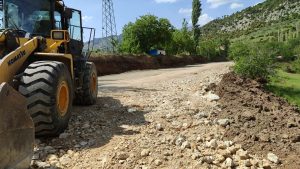 Büyükşehir Belediyesi, Dulkadiroğlu ilçesinde Bulanık ve Kabasakal mahallelerine ulaşım sağlayan