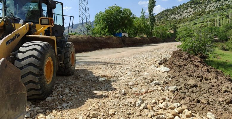 Büyükşehir Kırsal Mahalle Yollarında