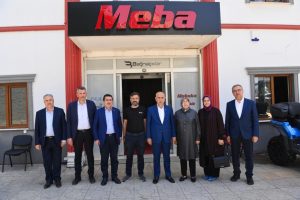 Büyükşehir Belediye Başkanı Hayrettin Güngör, Tarım ve Orman Bakanı Prof.