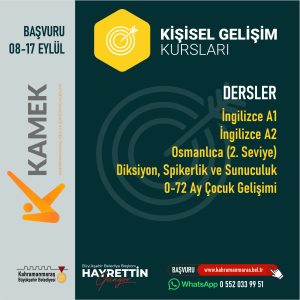 KAMEK Yeni Döneminde Kursiyerlerle Buluşuyor! Büyükşehir Belediyesi’nin Meslek Edindirme ve