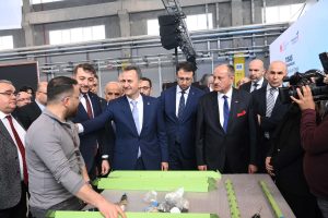 TUSAŞ tarafından şehre kazandırılan uçak yapısalları üretim tesisinin açılışı gerçekleştirildi.