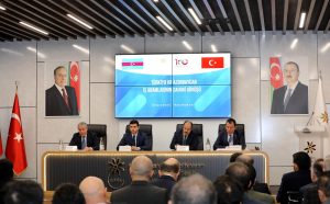 BAKÜ’DE AZERİ VE KAHRAMANMARAŞ İŞ DÜNYASI BULUŞTU Kahramanmaraş Ticaret ve
