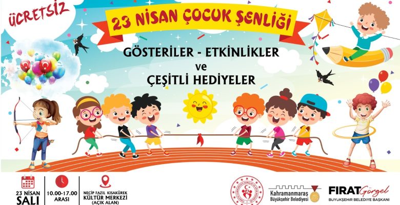 Haydi Çocuklar 23 Nisan Şenliğine!