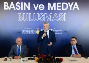 Başkan Görgel: “Türkiye’de Örnek Şehir Olacağız” Şairler Tepesi’nde basın mensubu