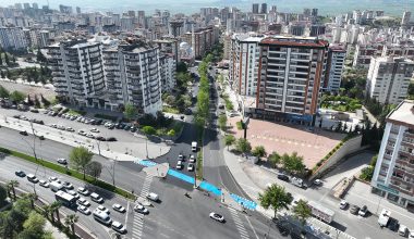 Onikişubat’ta Başkonuş Caddesi ve Bağlantı Yolunun Ulaşım Standardı Artırılıyor