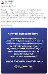 Başkan Görgel: “Ziyaretler Salı ve Cumartesi Günleri Randevusuz Yapılacak” Büyükşehir