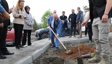 KARACASU KAMPÜSÜ AĞAÇLANDIRILDI