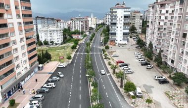 Başkonuş Caddesi ve Bağlantı Yolları 10 Milyon TL’lik Yatırımla Yenilendi