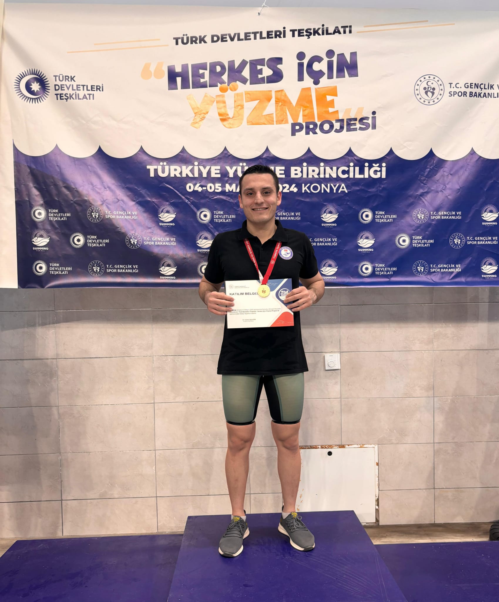 Kahramanmaraşlı Yüzücü Demir  Azerbaycan’da Türkiye’yi Temsil Edecek Kahramanmaraşlı başarılı yüzücü