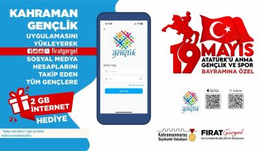 Büyükşehir’den Gençlere Özel 19 Mayıs Hediyesi: 2 GB İnternet!