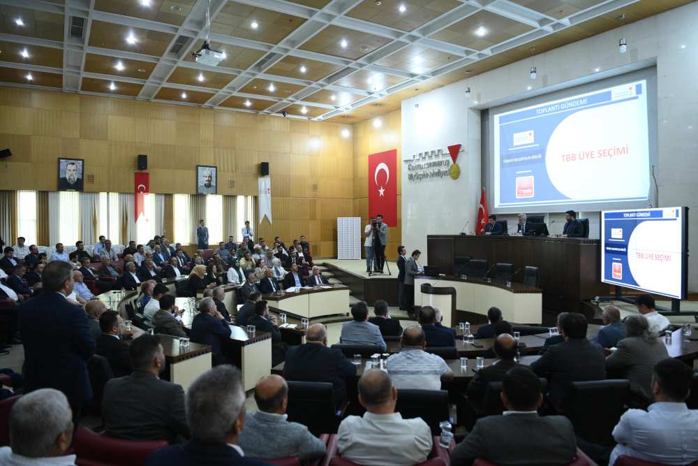 TBB’de Kahramanmaraş’ı Temsil Edecek Üyeler Seçildi Türkiye Belediyeler Birliğinde Kahramanmaraş’ı