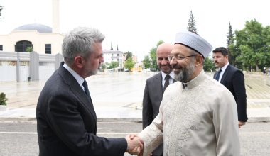 Başkan Görgel, Diyanet İşleri Başkanı Erbaş’ı Ağırladı