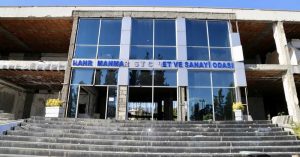 6 Şubat depremleri sonrasında zarar gören Kahramanmaraş Ticaret ve Sanayi