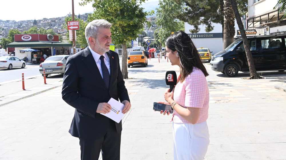 Kahramanmaraş Büyükşehir Belediye Başkanı Fırat Görgel, A Haber’de Merve Özkan