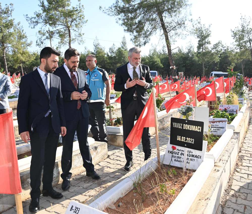 Kahramanmaraş Büyükşehir Belediye Başkanı Fırat Görgel, Kurban Bayramı’nın ilk günü