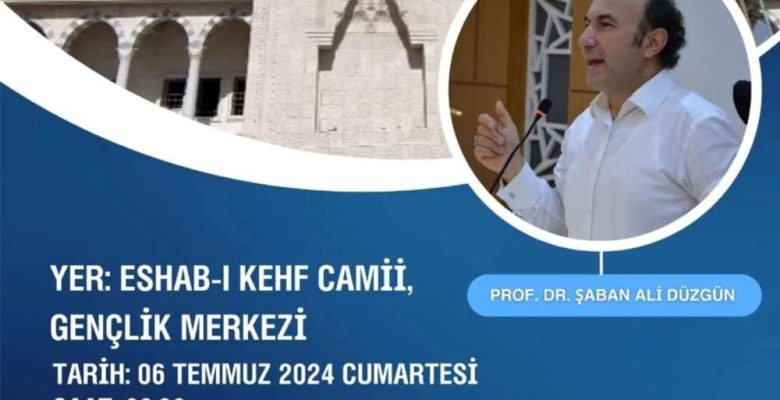 Prof. Dr. Şaban Ali Düzgün Afşin’e Geliyor