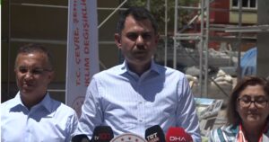 Çevre, Şehircilik ve İklim Değişikliği Bakanı Murat Kurum Açıkladı !!!