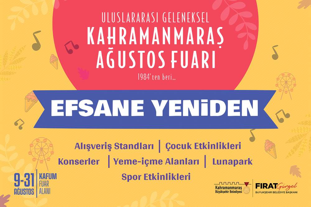 1984 yılından 2000’li yıllara kadar düzenli olarak gerçekleştirilen “Geleneksel Kahramanmaraş