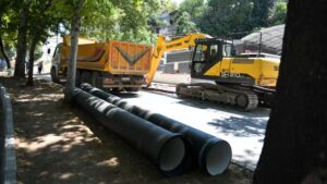 Kahramanmaraş Büyükşehir Belediyesi, Onikişubat ve Dulkadiroğlu’nun merkez mahallelerinde içmesuyu hattı