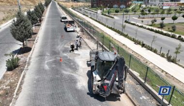 Büyükşehir, Organize Sanayi ve Kavlaklı’nın Yolunu İyileştiriyor