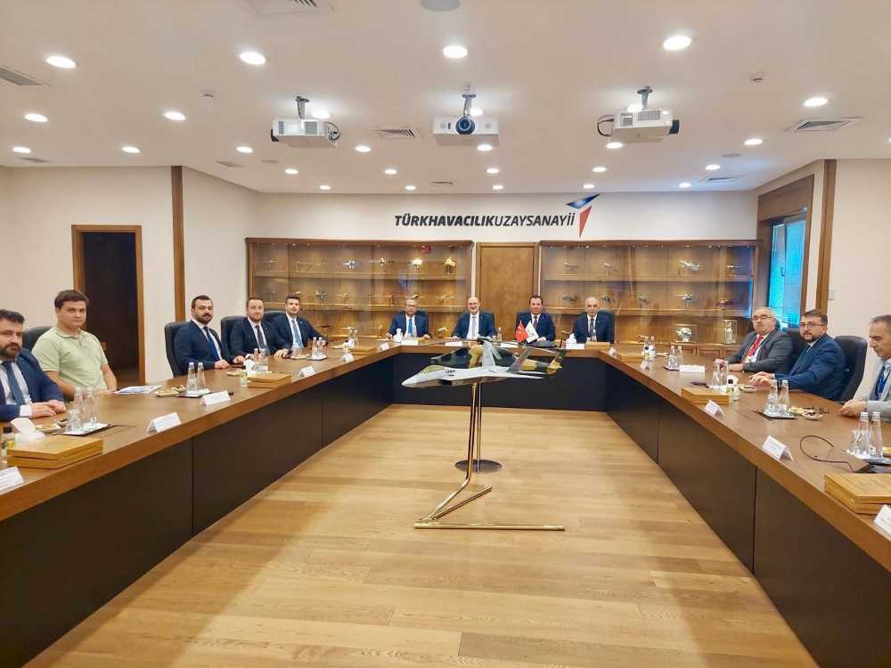 KMTSO’dan TUSAŞ’a Hayırlı Olsun Ziyareti Kahramanmaraş Ticaret ve Sanayi Odası