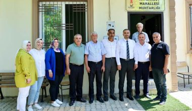 Başkan Toptaş Güne Ziyaretlerle Başladı