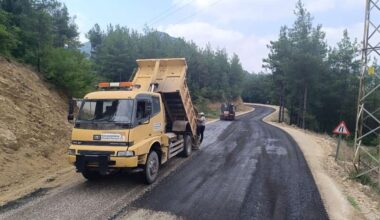 Andırın’da  6 Mahalleye Ulaşım Sağlayan Grup Yolu Yenileniyor