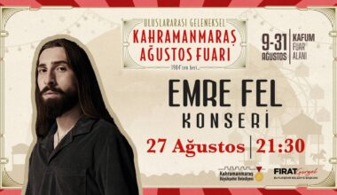 Emre Fel, KAFUM’da Sahne Alacak