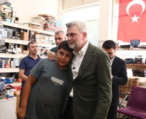 Kahramanmaraş Büyükşehir Belediye Başkanı Fırat Görgel, Onikişubat’ın en işlek arterlerinden